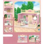 Set dormitor pentru papusi cu mobilier si figurina, Embo - imagine 3