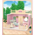 Set dormitor pentru papusi cu mobilier si figurina, Embo - imagine 5