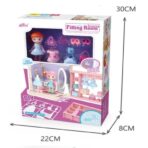 Set garderoba cu tinute, Embo, casa de papusi cu haine si accesorii - imagine 3