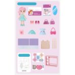 Set garderoba cu tinute, Embo, casa de papusi cu haine si accesorii - imagine 4