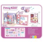 Set garderoba cu tinute, Embo, casa de papusi cu haine si accesorii - imagine 5