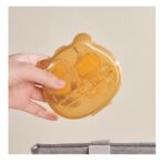 Set Ingrijire Unghii pentru Bebelusi, Embo, Cutie de Depozitare in Forma de Ursulet, 10 x 9.5 cm, Galben - imagine 8