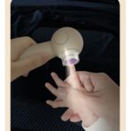 Set Pila Electrica, Embo, pentru Copii si Bebelusi, din ABS, 6 Accesorii, Incarcare USB, cu Lumina Led, 11.5 x 5.5 cm, Alb - imagine 3