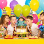 Set Toppere pentru Tort si Prajituri, Embo, Tematica Sirena, Model Mare Scris Happy Birthday 16.5x8.2 cm, 6 Toppere Mici Model Marin 5x5 cm, Multicolor - imagine 5