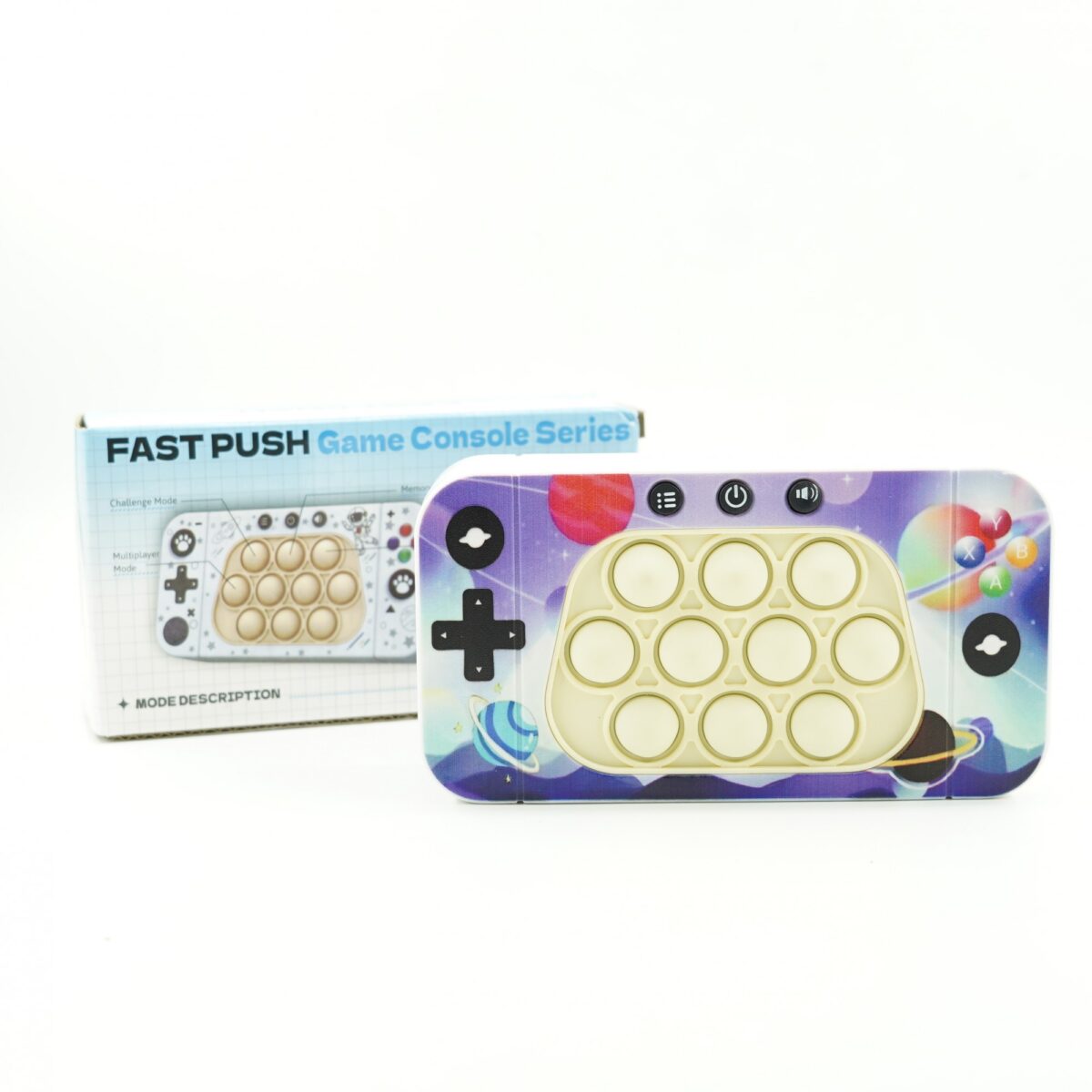 speed-push-whack-a-mole-game-machine-space-starry-sky-64e5d6973675e.jpg Jucarie interactiva tip consola pentru copii Embo, speed push whack-a-mole, joc de viteza pop it, material ABS/silicon, cu nivele, sunete si lumini, 15.5 x 7.6 x 5.3 cm, model spatiu, multicolor - imagine 4