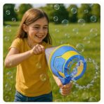 Suflator de Baloane, Embo, din Plastic, Functie de Suflare si de Facut Baloane, 4-6 Ani, 30.4 x 14.2 x 22.2 cm, Albastru - imagine 4