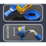 Suflator de Baloane, Embo, din Plastic, Functie de Suflare si de Facut Baloane, 4-6 Ani, 30.4 x 14.2 x 22.2 cm, Albastru - imagine 6