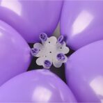 Suport pentru Baloane, Embo, Care Formeaza o Floare, cu Doua Straturi, pentru 11 Baloane, 8x8cm, 4.6g - imagine 3