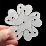 Suport pentru Baloane, Embo, Care Formeaza o Floare, cu Doua Straturi, pentru 11 Baloane, 8x8cm, 4.6g - imagine 5