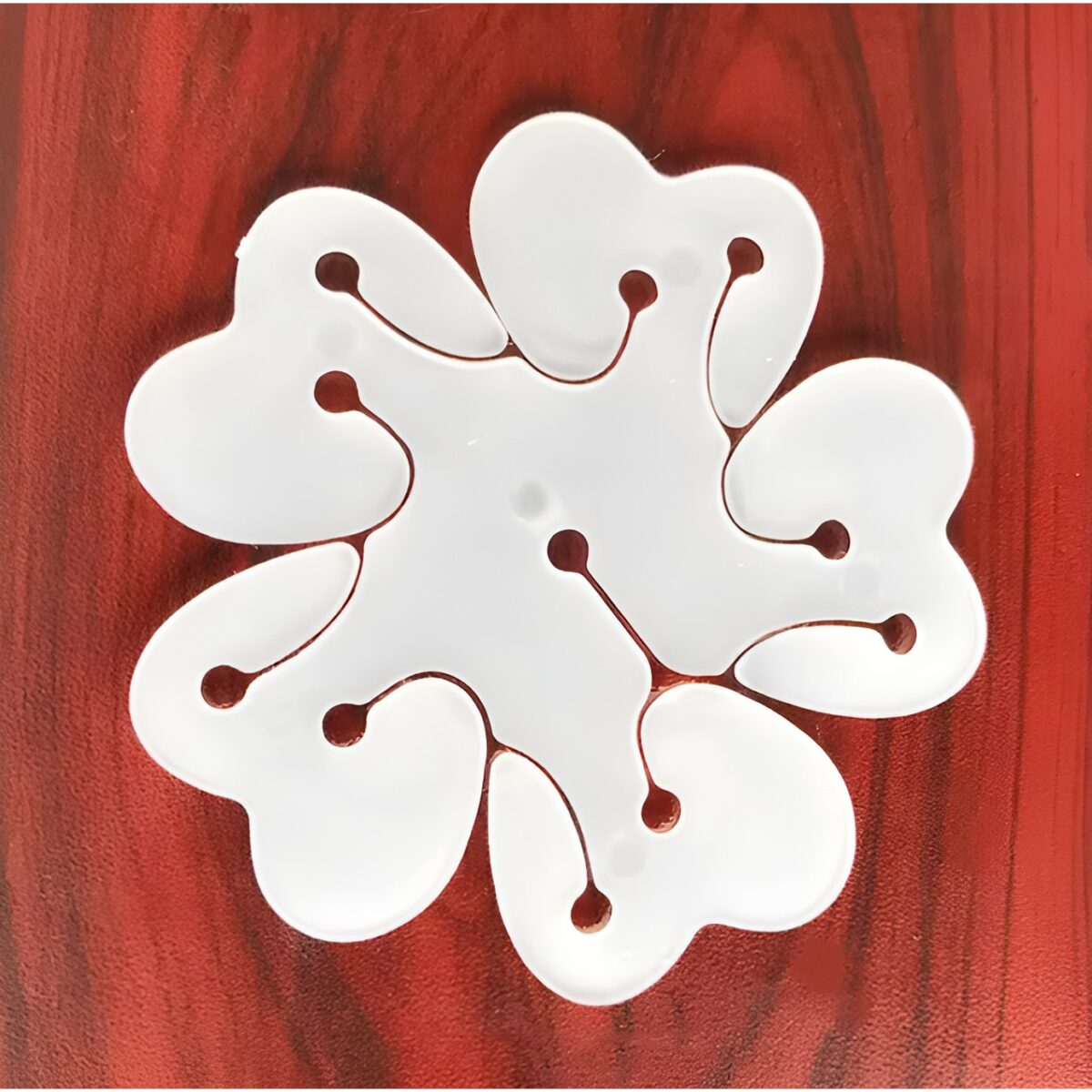 Suport pentru Baloane, Embo, Care Formeaza o Floare, cu Doua Straturi, pentru 11 Baloane, 8x8cm, 4.6g - imagine 8