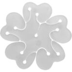 Suport pentru Baloane, Embo, Care Formeaza o Floare, cu Doua Straturi, pentru 11 Baloane, 8x8cm, 4.6g