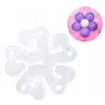 Suport pentru Baloane, Embo, care Formeaza o Floare, cu Un Singur Strat, pentru 6 Baloane, 6x6cm, 2.7g - imagine 6