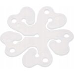 Suport pentru Baloane, Embo, care Formeaza o Floare, cu Un Singur Strat, pentru 6 Baloane, 6x6cm, 2.7g