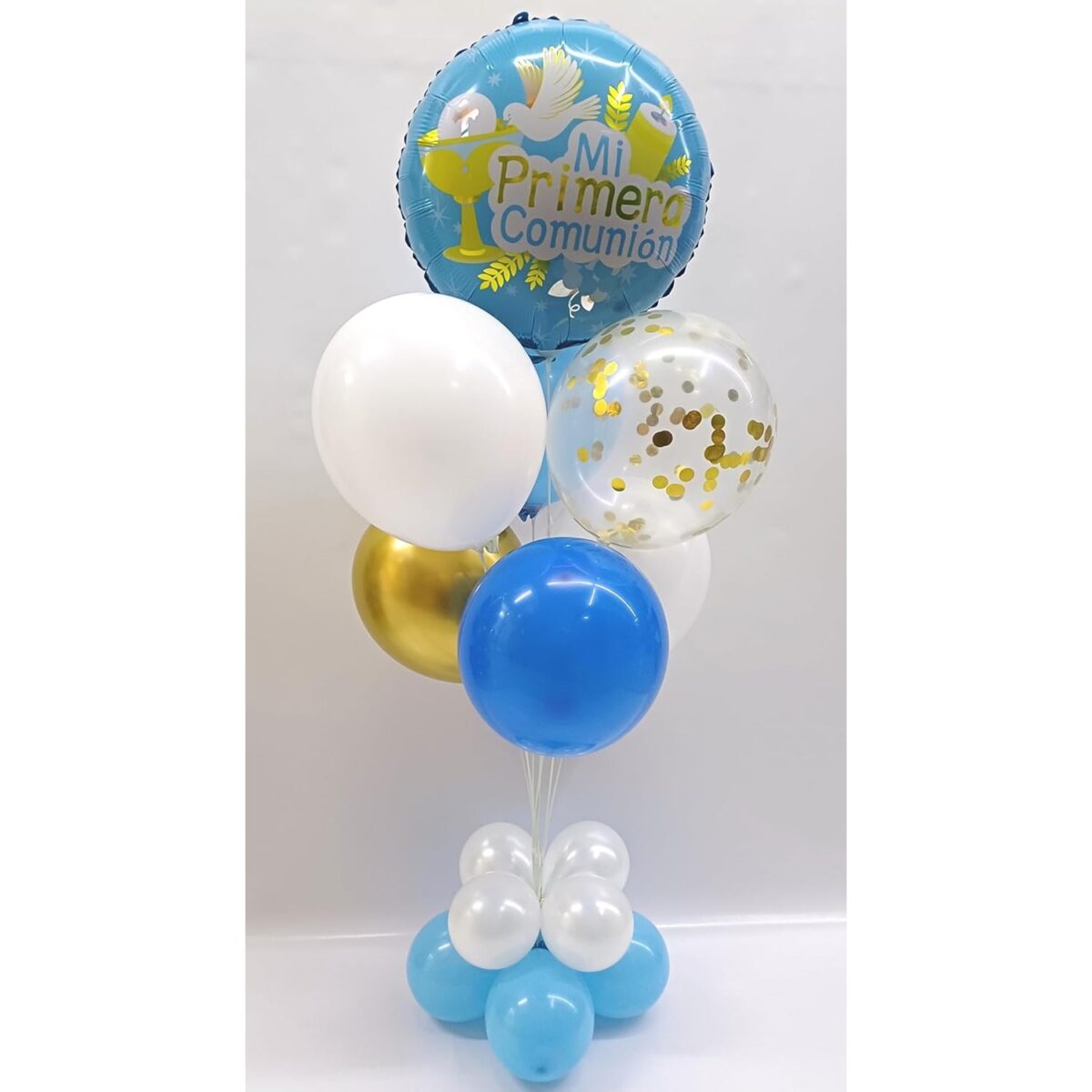 Suport pentru Baloane, Embo, cu Patru Straturi, pentru 9 Baloane, 80 cm, Transparent - imagine 3