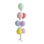Suport pentru Baloane, Embo, cu Patru Straturi, pentru 9 Baloane, 80 cm, Transparent