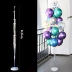 Suport pentru Baloane, Embo, cu Un Strat, pentru 19 Baloane, 160 cm, Transparent - imagine 2