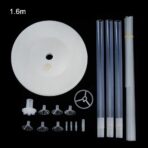 Suport pentru Baloane, Embo, cu Un Strat, pentru 19 Baloane, 160 cm, Transparent - imagine 3