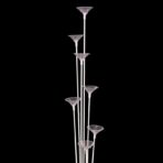 Suport pentru Baloane, Embo, cu Un Strat, pentru 19 Baloane, 160 cm, Transparent - imagine 7
