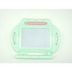 Tabla Magnetica pentru desen Embo, Pix, forma dreptunghi, dimensiuni 23x17 cm, Dezvolta Creativitatea, cu picioare suport, Verde - imagine 5