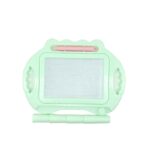 Tabla Magnetica pentru desen Embo, Pix, forma dreptunghi, dimensiuni 23x17 cm, Dezvolta Creativitatea, cu picioare suport, Verde