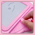 Tabla Magnetica pentru desen Embo, Pix, forma Soricel, dimensiuni 23x26.5 cm, Dezvolta Creativitatea, Roz - imagine 5