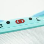 Tablita Magnetica de Scris si Desenat, Embo, Model Pisica, cu Creion, Dimensiuni 23.2x18.5 cm, Suprafata Desen 14.6x10.4 cm, Dezvolta Imaginatia si Creativitatea, Incurajeaza Exersarea Scrisului, Albastru - imagine 2