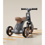 Tricicleta pentru Copii, Embo, Exercitiu de Echilibru, pentru 1-6 Ani, Functie de Lumini si Sunete, cu Pedale, din Plastic, Roti Gonflabile, Greutate Portanta 60 kg, 57 x 36 x 47 cm, Gri - imagine 4