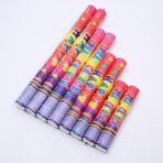 Tub de Confetti, Embo, Clasic, 40x5 cm, Confetii Asortate din Plastic, Eliberare prin Rasucire, Multicolor - imagine 6