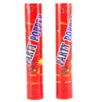 Tub de Confetti, Embo, Party Pooper, 40x5 cm, Confetii Asortate din Hartie, Multicolor - imagine 3