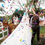 Tub de Confetti, Embo, Clasic, 30x5 cm, Confetii Asortate din Plastic, Eliberare prin Rasucire, Multicolor - imagine 3