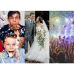 Tub de Confetti, Embo, Party Popper, 20x5 cm, Confetii Panglici din Plastic, Multicolor - imagine 2