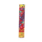 Tun de Confetti, Embo, Party Popper, 60x5 cm, Model Stelute, Inimioare, Paiete, Lucioase, 3 cm Diametru, Multicolor - imagine 9