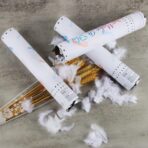 Tub de Confetti, Embo, Model Pene, 27 cm, Make It Fly, Alb - imagine 8