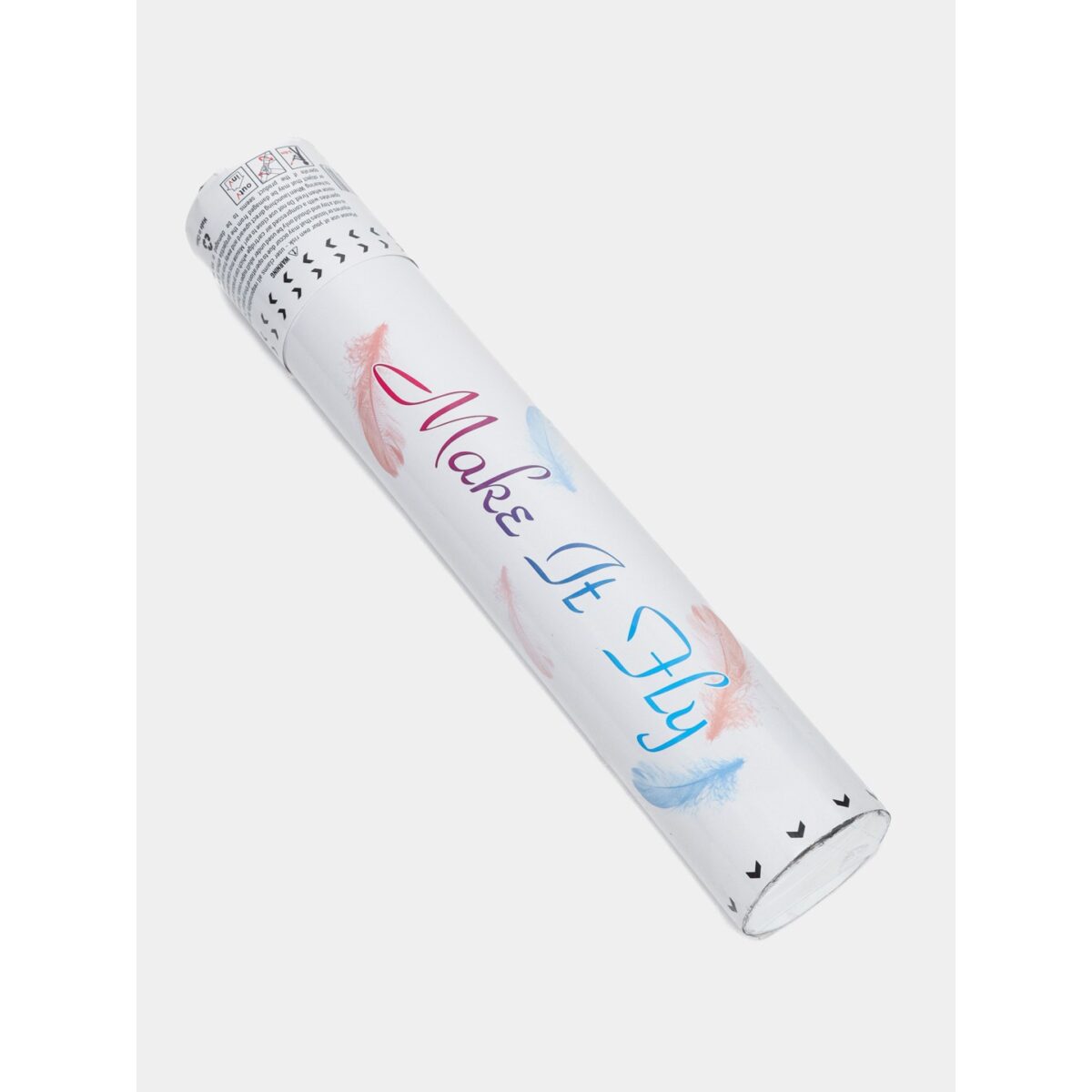 Tub de Confetti, Embo, Model Pene, 27 cm, Make It Fly, Alb - imagine 11