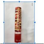 Tub de Confetti, Embo, Party Popper, 20x5 cm, Confetii Panglici din Plastic, Multicolor