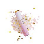 Tun Confetti Petrecere, Embo, Lungime 30 cm, Alb/Auriu