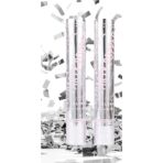 Tun Confetti Petrecere, Embo, Lungime 30 cm, Argintiu