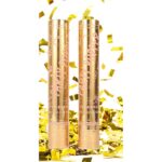 Tun Confetti Petrecere, Embo, Lungime 30 cm, Auriu