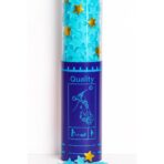 Dispozitiv Confetti pentru Petreceri, Embo, 40 cm, Model Stelute din Folie si Hartie, Ambalaj PET, Albastru - imagine 3