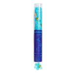 Dispozitiv Confetti pentru Petreceri, Embo, 40 cm, Model Stelute din Folie si Hartie, Ambalaj PET, Albastru