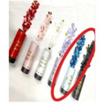 Tun de Confetti, Embo, Best Wishes 11 x 4 cm, Model Buline din Hartie si Folie, Albastru