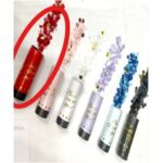 Tun de Confetti, Embo, Best Wishes 11 x 4 cm, Model Buline din Hartie si Folie, Rosu