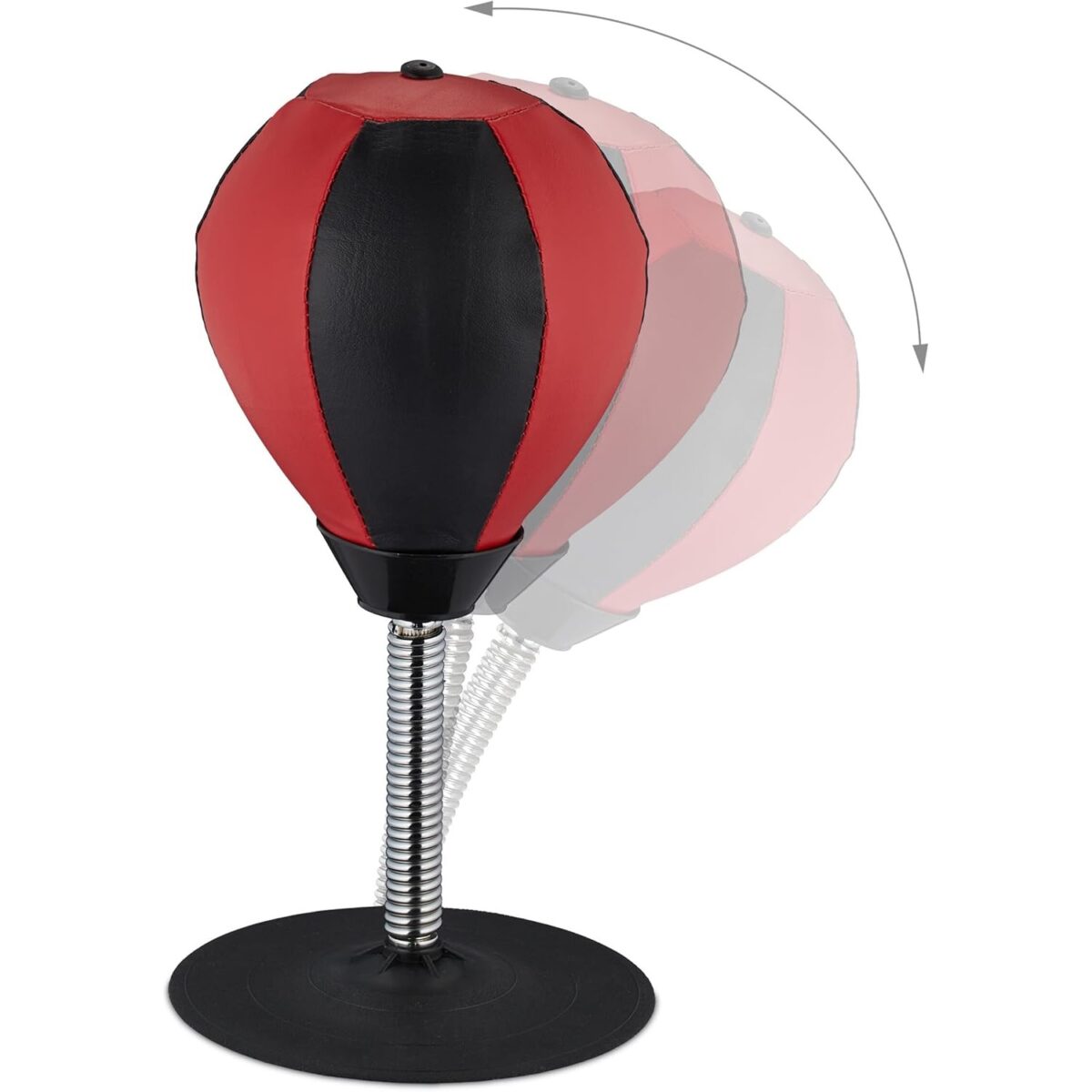 Jucarie Interactiva, Embo, Model Sfera de Box cu Suport de Masa, Inaltime Reglabila, +3 Ani, 10.5 x 20 x 23.5 cm, Rosu/ Negru - imagine 4