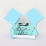 Vesta de salvare pentru copii cu aripioare de inot, Embo, Albastru, Model monstru - imagine 3