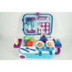2 in 1, Valiza si mini bucatarie cu ustensile - imagine 9