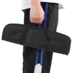 Muzicuta Melodica 32 Clape, Embo, din ABS, pentru Incepatori, 45 x 13 x 7 cm, Include Husa si Suflator, Negru - imagine 3