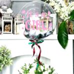 Sticker Autocolant, Embo, Tematica Gender Reveal, Model Scris It's a Girl, 19.5x27.5 cm, Roz - imagine 3