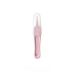 Set Aspirator Nazal pentru Copii, Embo, Manual, Anti-Reflux, cu Pompita, Usor de Curatat, Varf din Silicon, 11.2x4cm, Roz - imagine 4
