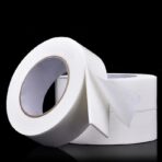 Banda Dubla Adeziva, Embo, Banda Adeziva cu Burete, pentru Cadouri si Ambalaje, 2 m, Latime 0.8 cm, Alb - imagine 3