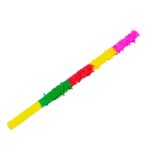 Bat pentru Pinata, Embo, din Carton Rezistent decorat cu Hartie Creponata, Lunigime de 59 cm, Multicolor
